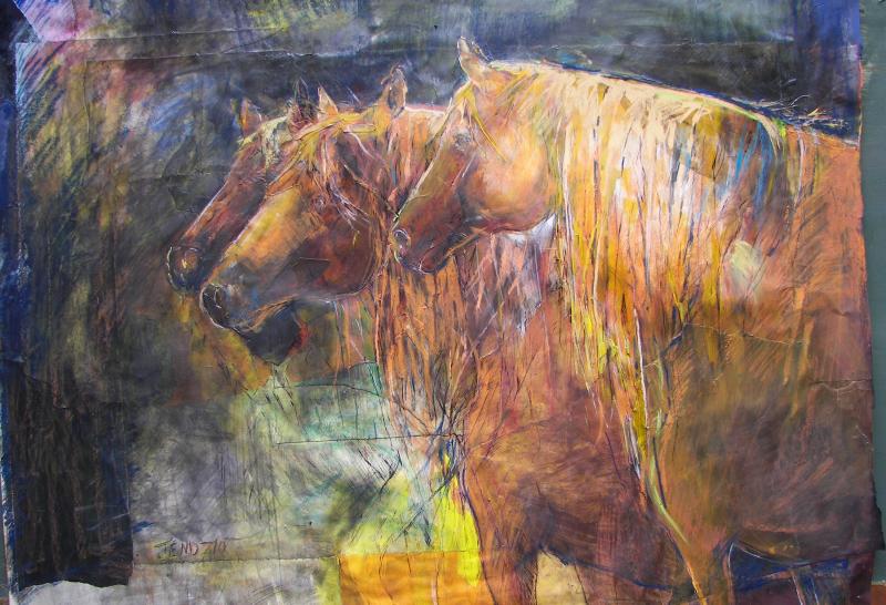 "Wishing"  46 " x 56" 